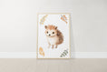 Load image into Gallery viewer, Woodland Animal Nursery Prints | Set of 6 | Neutral Forest Decor with Fox, Bunny, Deer & Bear - RoseRowanDesign
