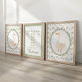 Load image into Gallery viewer, Personalised Goose Nursery Print Set – Custom Name & Initial Wall Art – Farmhouse Baby Room Decor, Optional Frames - RoseRowanDesign - 
