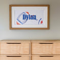Load image into Gallery viewer, Personalised Panoramic Framed Print | Rugby | Oak or White Frame with Mount Included - RoseRowanDesign - Framed Print
