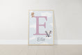 Load image into Gallery viewer, Personalised Safari Nursery Prints | Set of 3 | Rainbow & Hot Air Balloon Art for Girls' Bedroom - RoseRowanDesign - Wall Art
