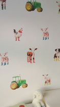 Load and play video in Gallery viewer, Small Farm Theme Fabric Wall Stickers | Set of 21
