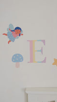 Load and play video in Gallery viewer, Personalised Fairy Name Fabric Wall Stickers
