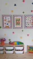 Load and play video in Gallery viewer, Premium Fabric Nursery Wall Stickers - Irregular Star Decals
