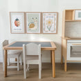 Load image into Gallery viewer, Retro Folk Nursery Print Set – Snail, Ladybird & Daisy - RoseRowanDesign - 
