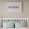 Load image into Gallery viewer, Personalised Panoramic Framed Print | Pony | Oak or White Frame with Mount Included - RoseRowanDesign
