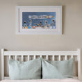 Load image into Gallery viewer, Personalised Panoramic Framed Print | Space | Oak or White Frame with Mount Included - RoseRowanDesign

