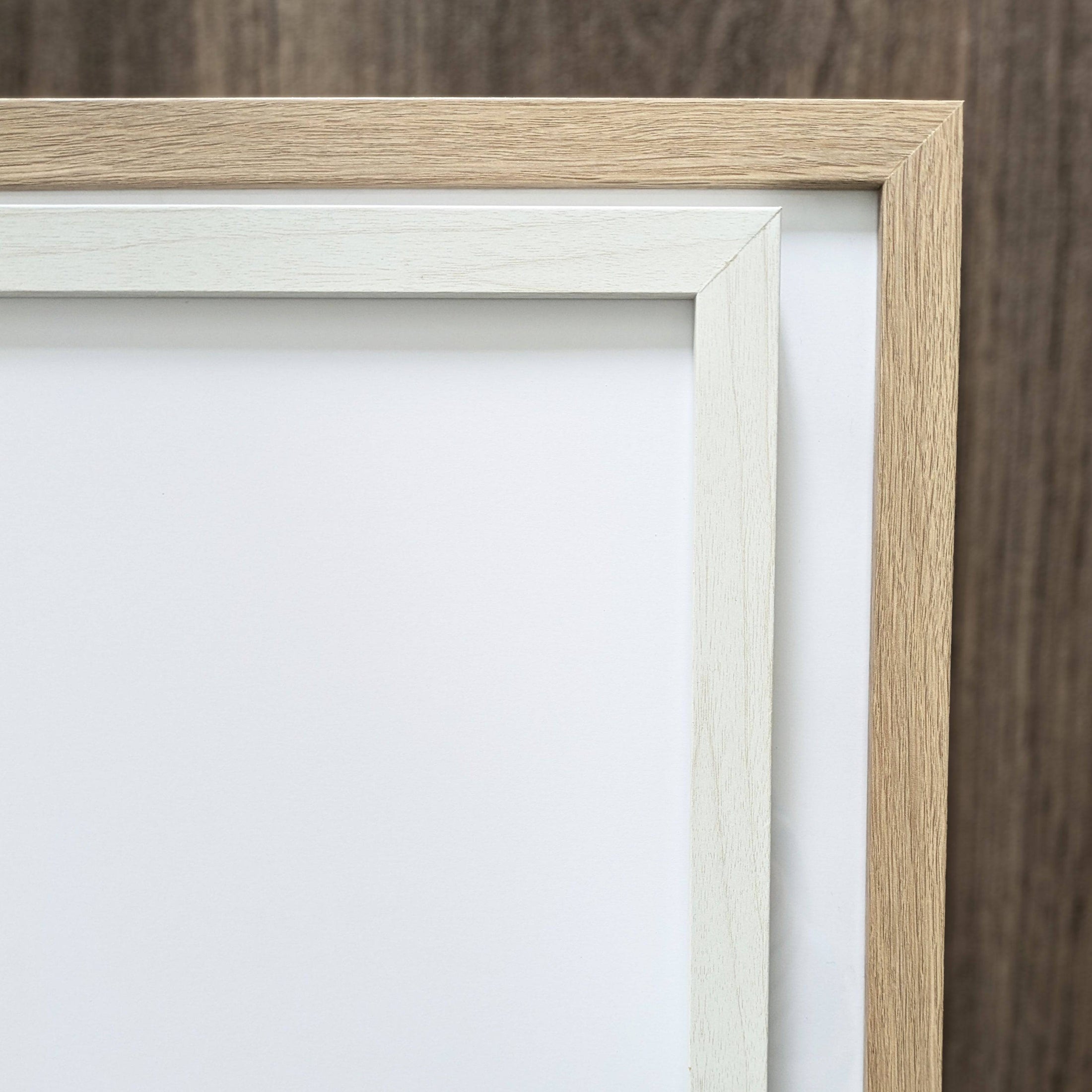 Frame My Prints - A4 & A3 White or Oak Effect Frames - RoseRowanDesign