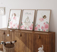 Load image into Gallery viewer, Fairy Castle Personalised | Set of 3 Prints | Girls  Nursery, Bedroom or Playroom - RoseRowanDesign
