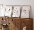 Load image into Gallery viewer, Fairy Personalised | Set of 3 Prints | Girls bedroom - RoseRowanDesign

