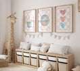 Load image into Gallery viewer, Personalised Disco | Set of 3 Prints | for Girls Room - RoseRowanDesign
