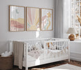 Load image into Gallery viewer, Sun,Star Moon | Set of 3 Prints | Neutral Blush tones Mid Century Style - RoseRowanDesign
