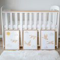 Load image into Gallery viewer, Flying Goose Nursery Prints | Clouds & Sunshine | Set of 3, photo 2
