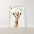 Load image into Gallery viewer, Safari Animal Nursery Prints | Set of 6 | Jungle Theme Wall Art for Baby's Room - RoseRowanDesign - 
