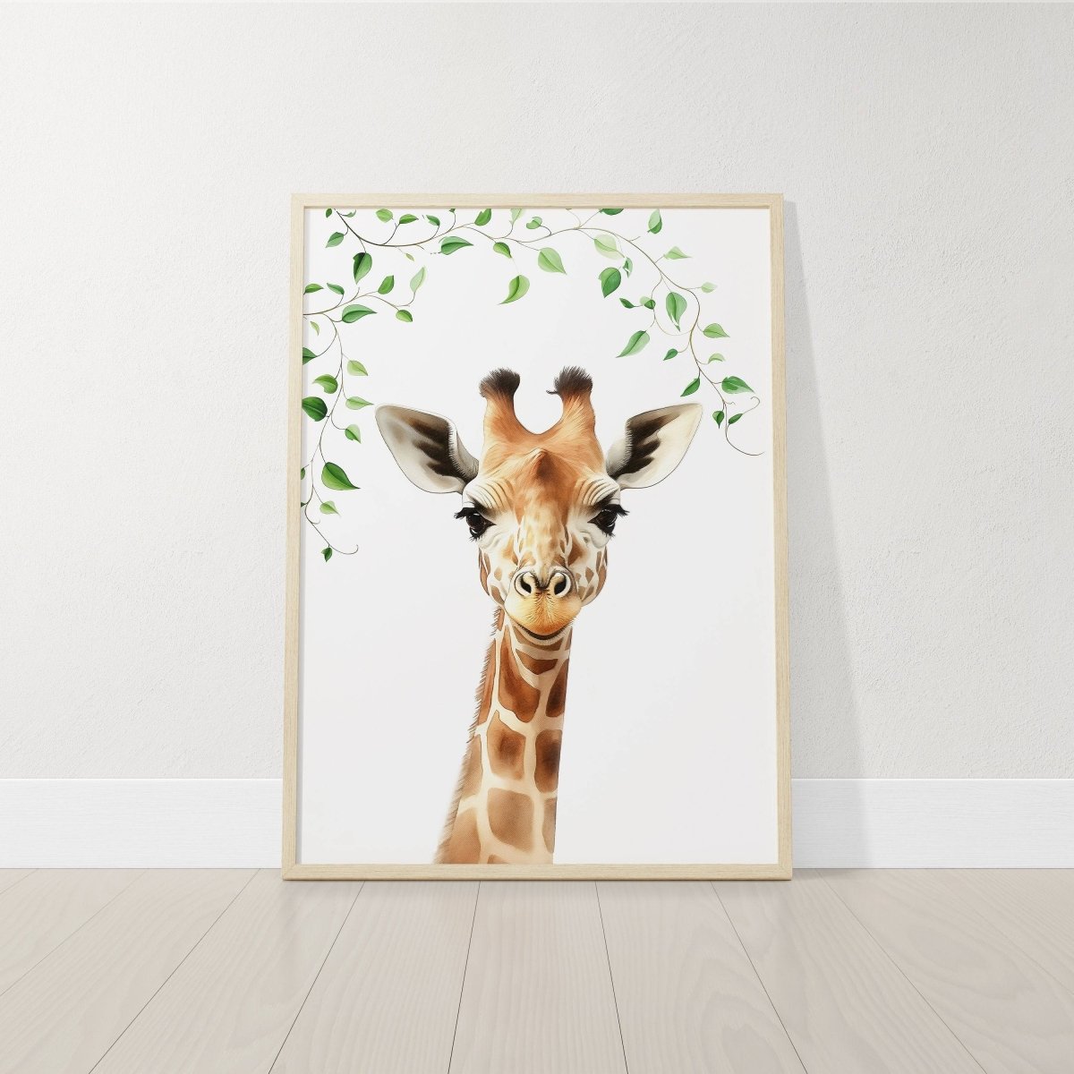 Safari Animal Nursery Prints | Set of 6 | Jungle Theme Wall Art for Baby's Room - RoseRowanDesign - 