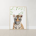 Load image into Gallery viewer, Safari Animal Nursery Prints | Set of 6 | Jungle Theme Wall Art for Baby's Room - RoseRowanDesign - 
