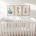 Load image into Gallery viewer, Space Nursery Prints – Rocket, Astronaut & Planets Wall Art Set - RoseRowanDesign - 
