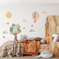 Load image into Gallery viewer, Premium Fabric Nursery Wall Stickers - Whimsical Tree House - RoseRowanDesign
