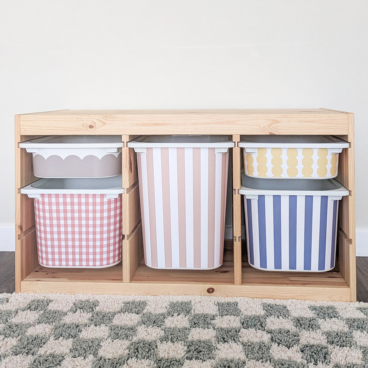 Full Set Stickers for IKEA Trofast Storage Tub - Mix and Match