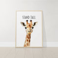 Load image into Gallery viewer, Watercolour Safari Animal Nursery Prints | Set of 6 | Gender Neutral Wall Art for Baby's Bedroom - RoseRowanDesign - 
