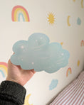 Load image into Gallery viewer, Sun, Moon & Rainbow Wall Stickers – Removable Fabric Weather Decals | 24 Piece Set

