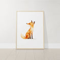 Load image into Gallery viewer, Woodland Animal Nursery Prints | Set of 6 | Neutral Forest Animal Wall Art for Babies' Room - RoseRowanDesign - 
